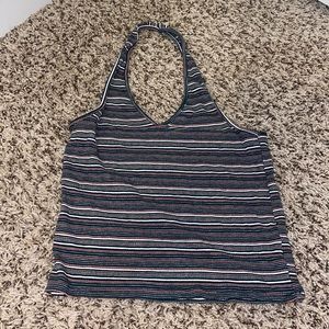 Stripped Halter top